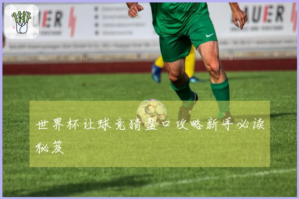 世界杯让球竞猜盘口攻略新手必读秘笈