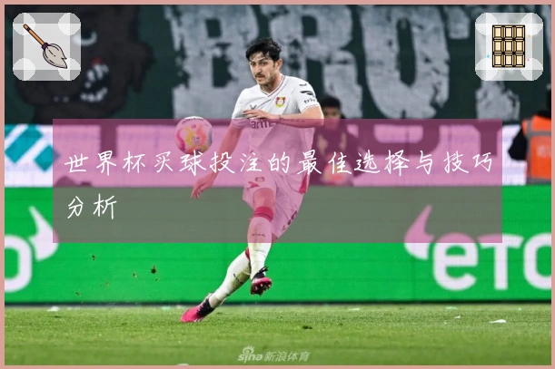 世界杯买球投注的最佳选择与技巧分析